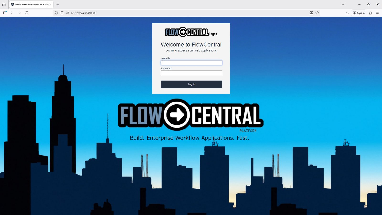 FlowCentral Login